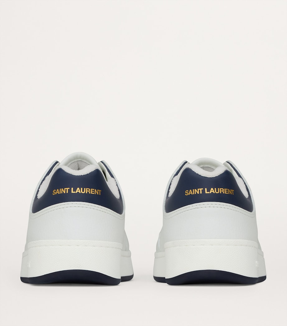 Saint Laurent Leather SL/61 Low-Top Sneakers