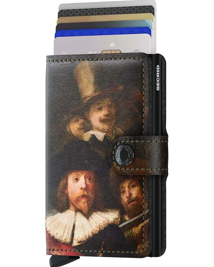 Secrid Miniwallet Art Night Watch Cüzdan