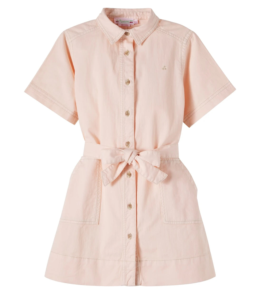 Bonpoint - Lauriane belted denim dress