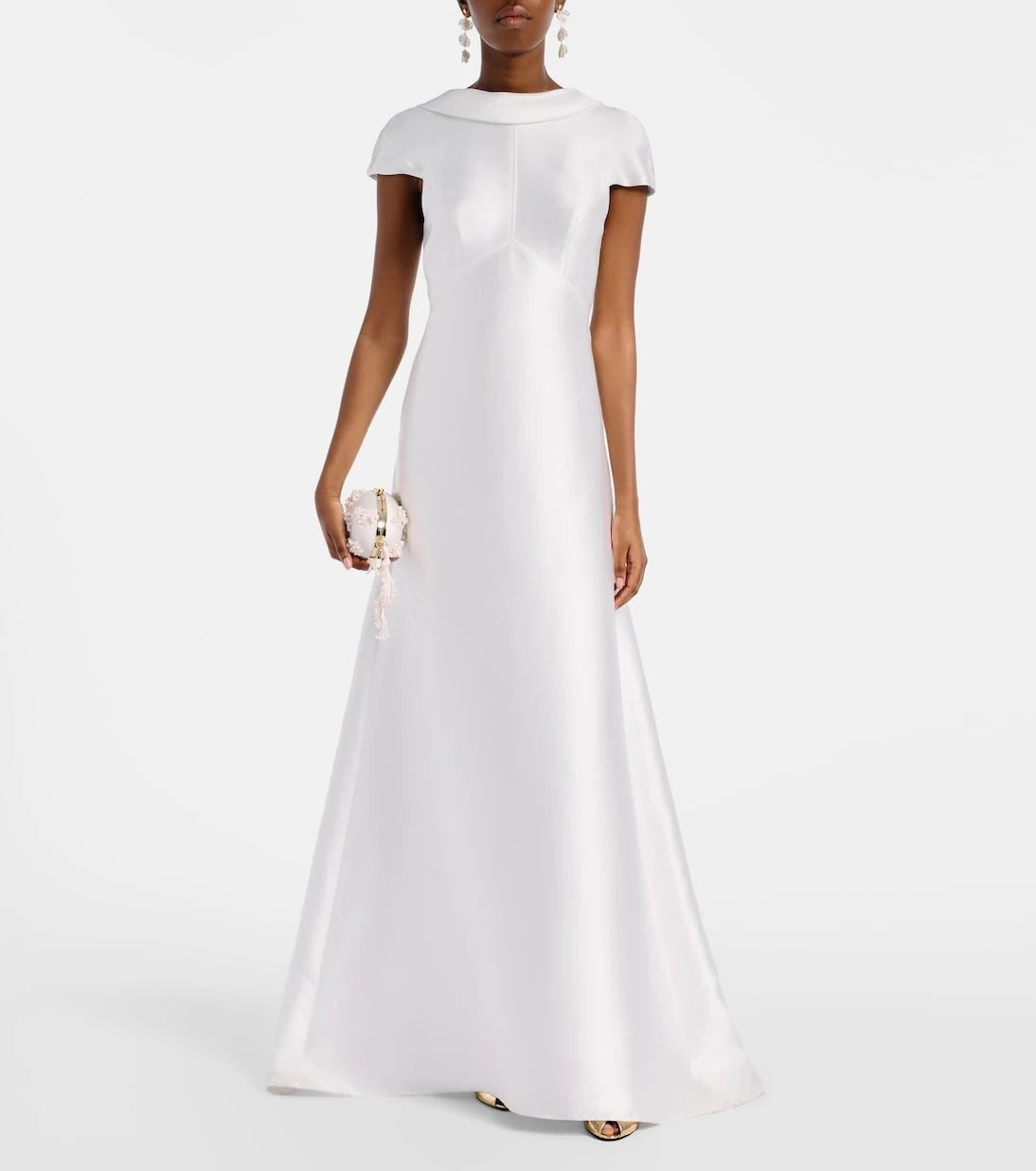 Self-Portrait - Bridal taffeta gown