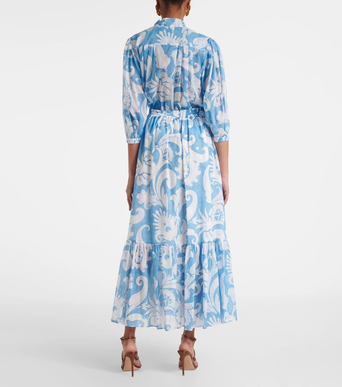 Etro - Paisley cotton maxi skirt