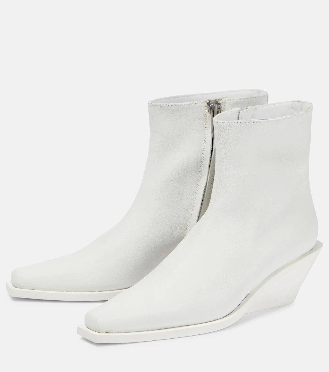Ann Demeulemeester - Gerda leather ankle boots