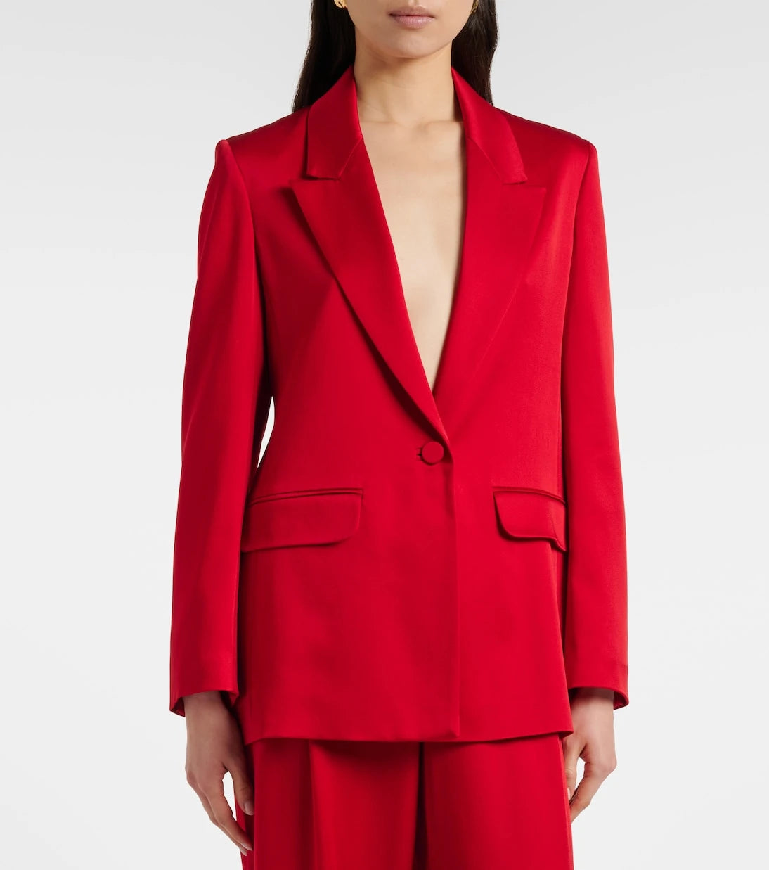 Max Mara - Satin crêpe blazer