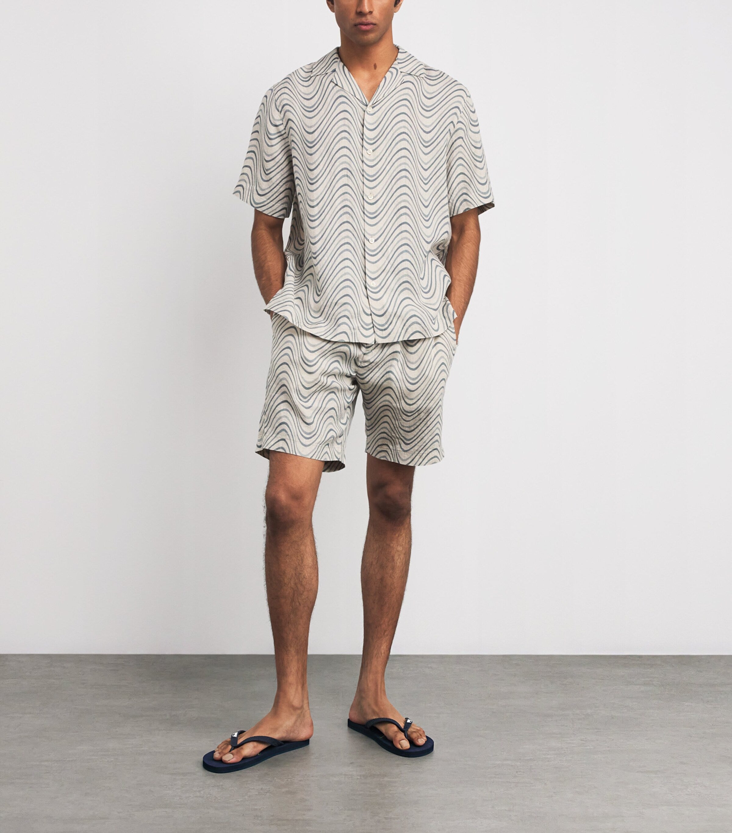 Frescobol Carioca Linen Roberto Shirt