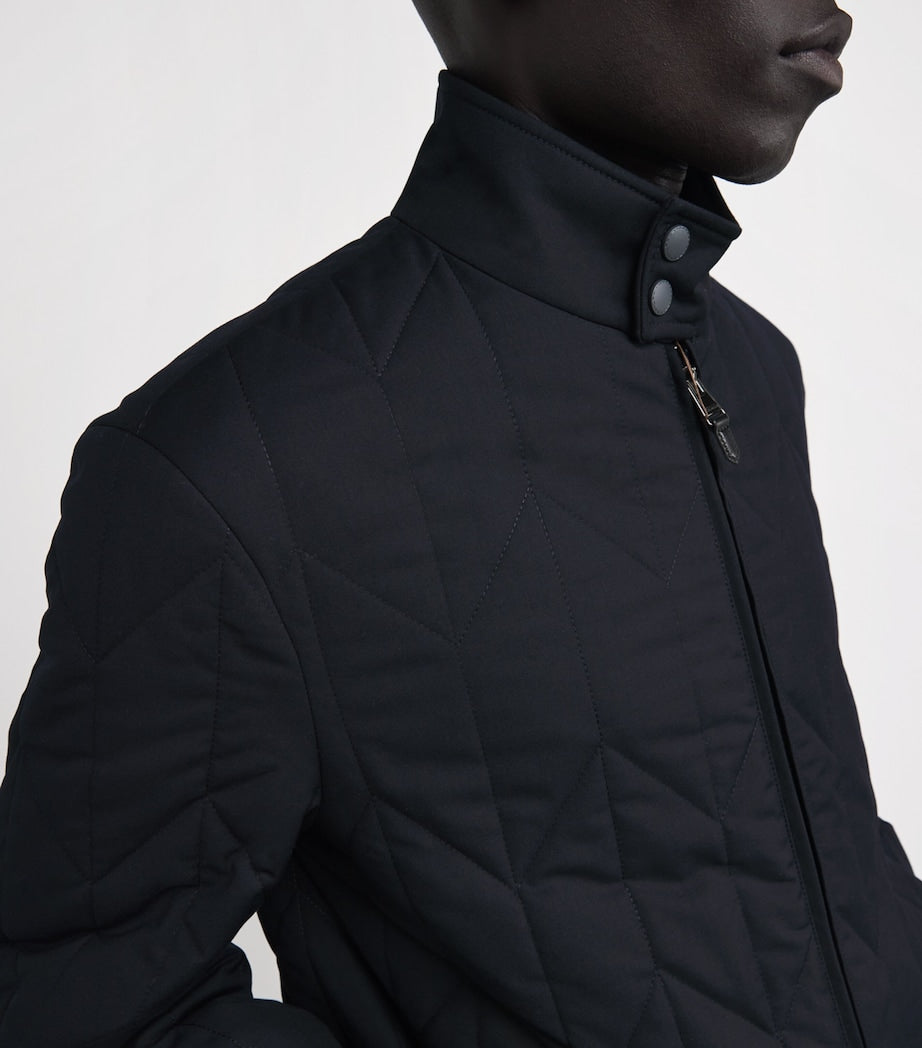 Canali Multi Quilted Hybrid Jacket