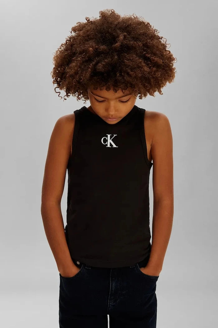 Calvin Klein Jeans тениска за деца от памук