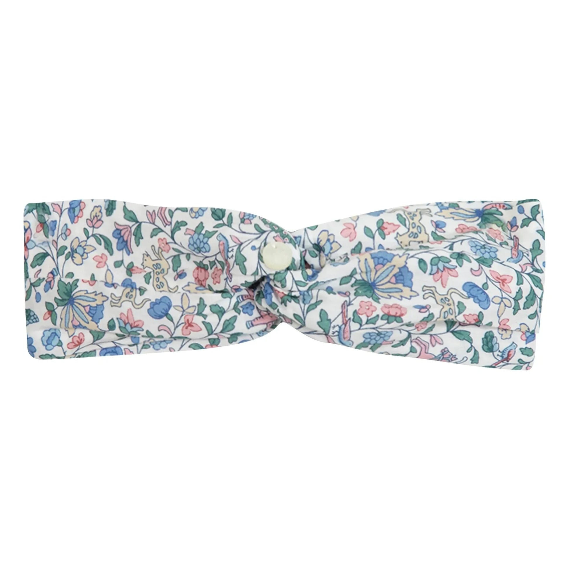 Tartine et Chocolat - Liberty bow headband | White