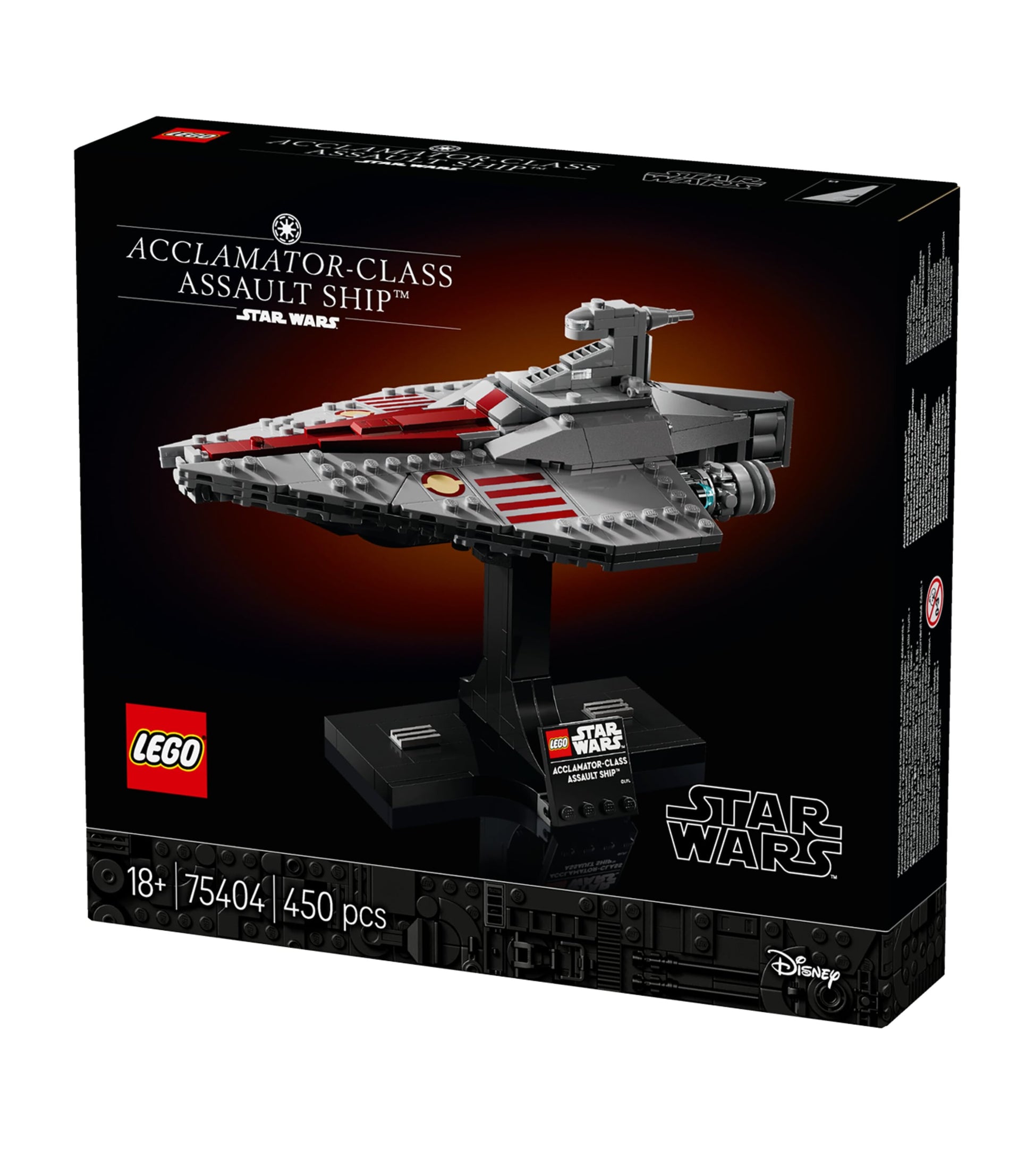 Star Wars Acclamator-Class Assault Ship Model Set 75404