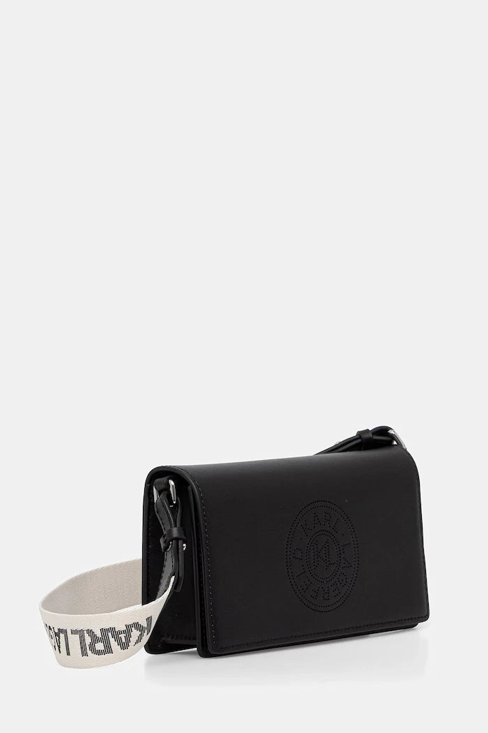 Karl Lagerfeld K/CIRCLE kadın deri crossbody çanta