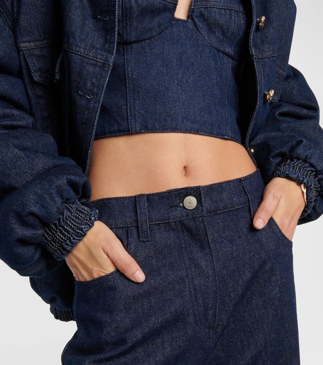 Magda Butrym - High-rise straight jeans