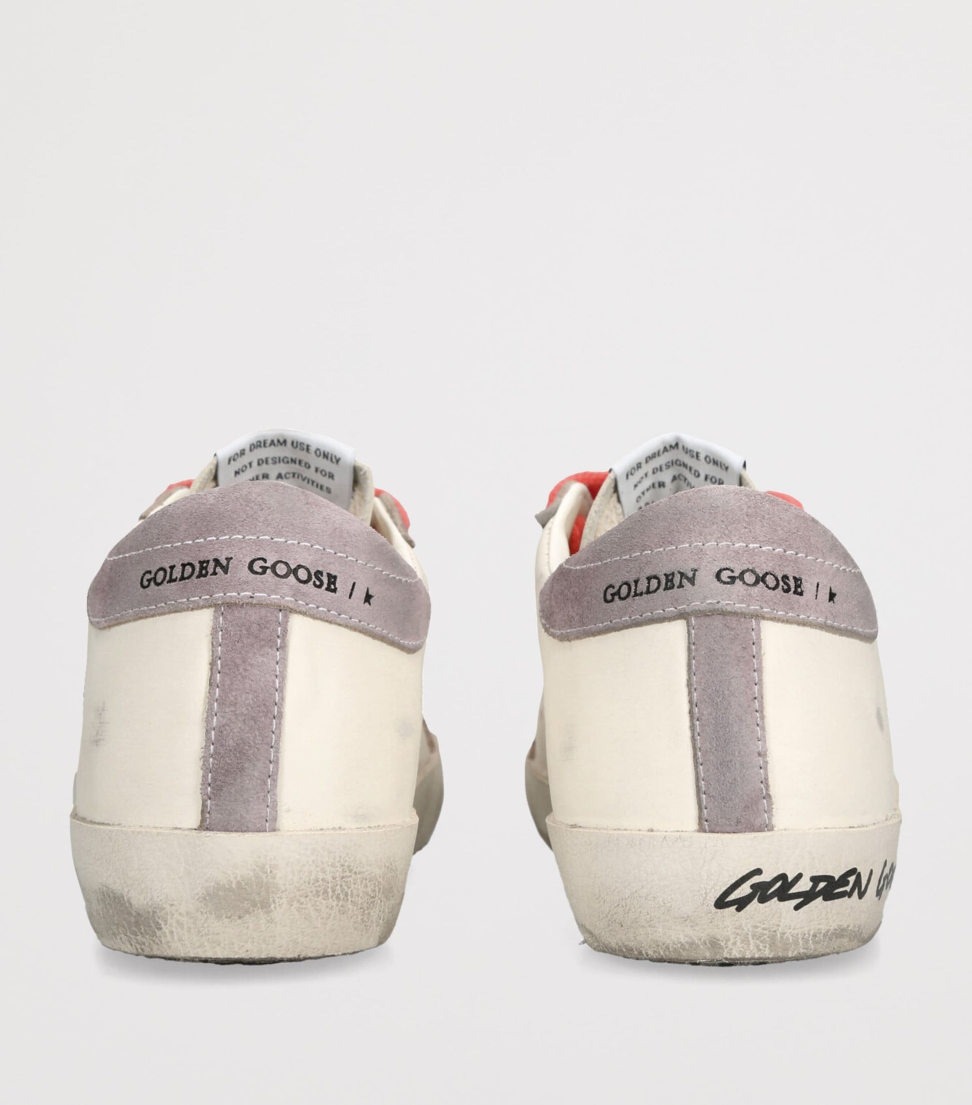 White Leather Super-Star Sneakers