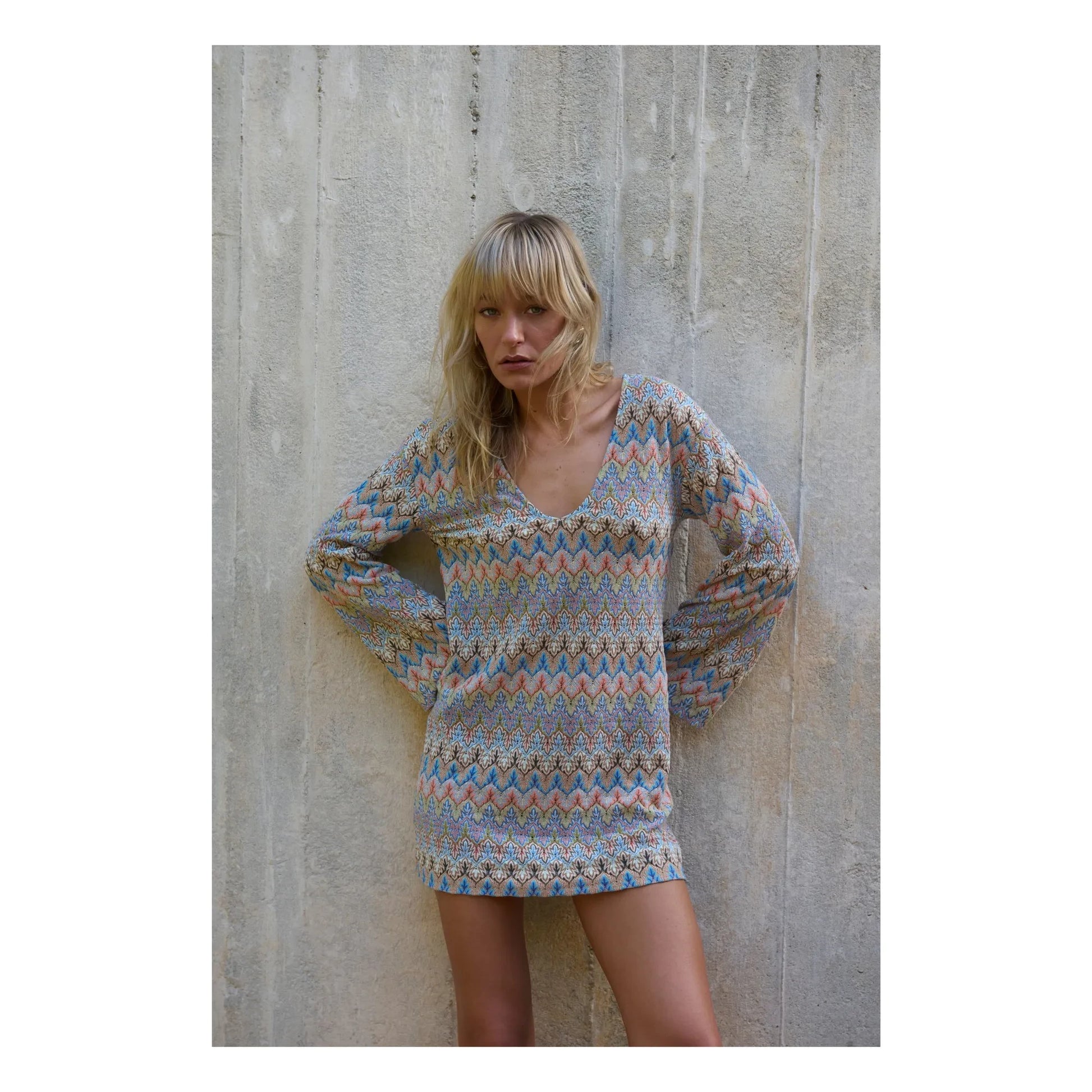 Baie Brune - Jane dress | Blue