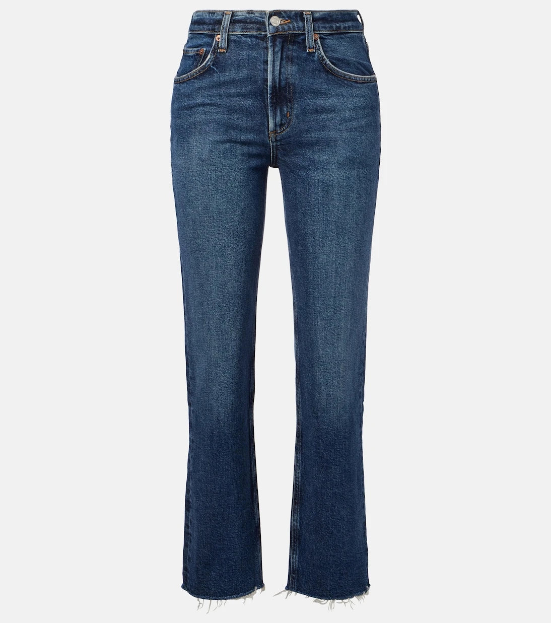 Agolde - Valen mid-rise straight jeans