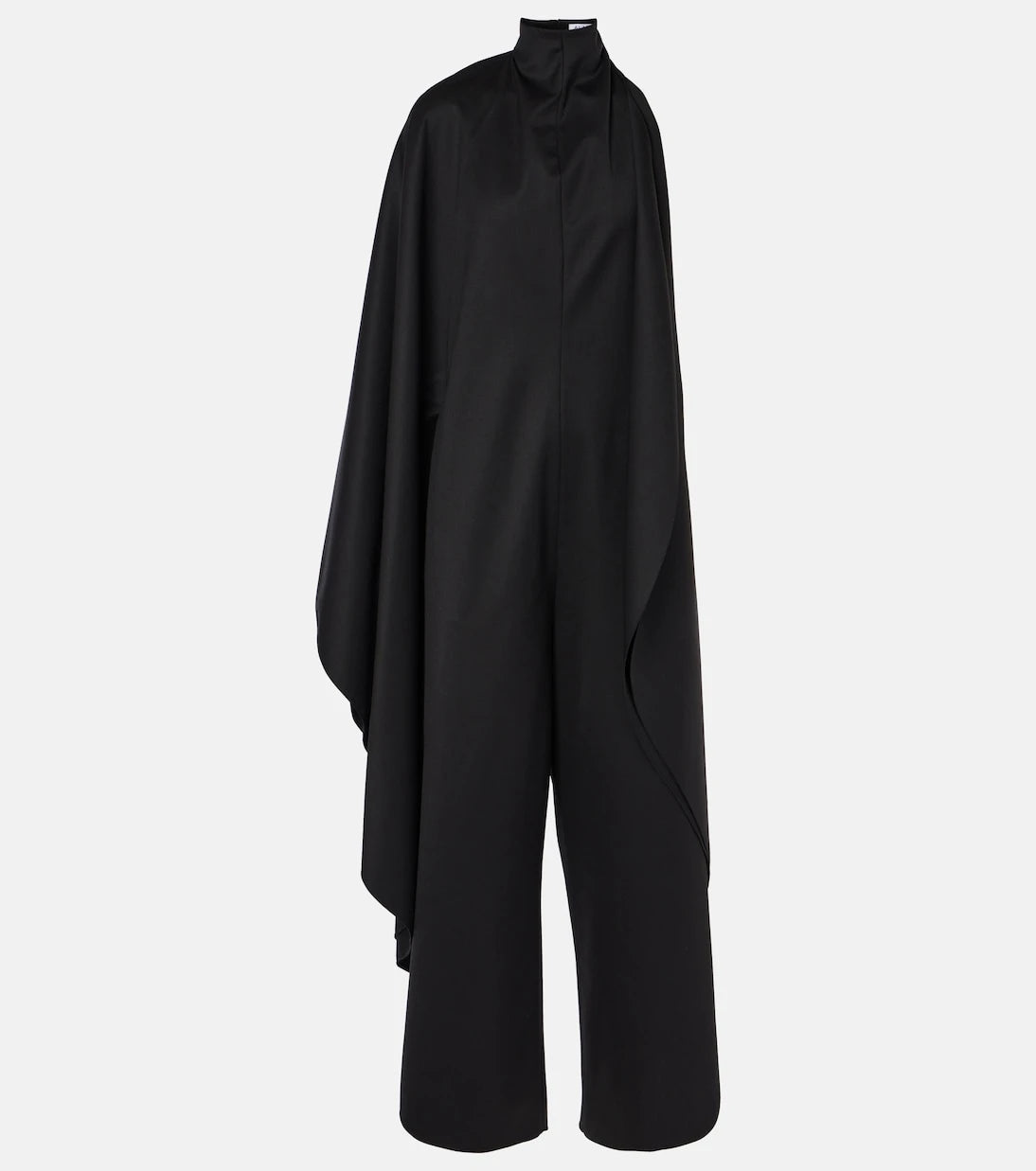 Alaïa - Open-back wool grain de poudre jumpsuit