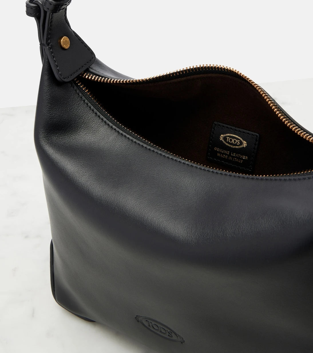 Tod's - Metal Dots Mini leather shoulder bag