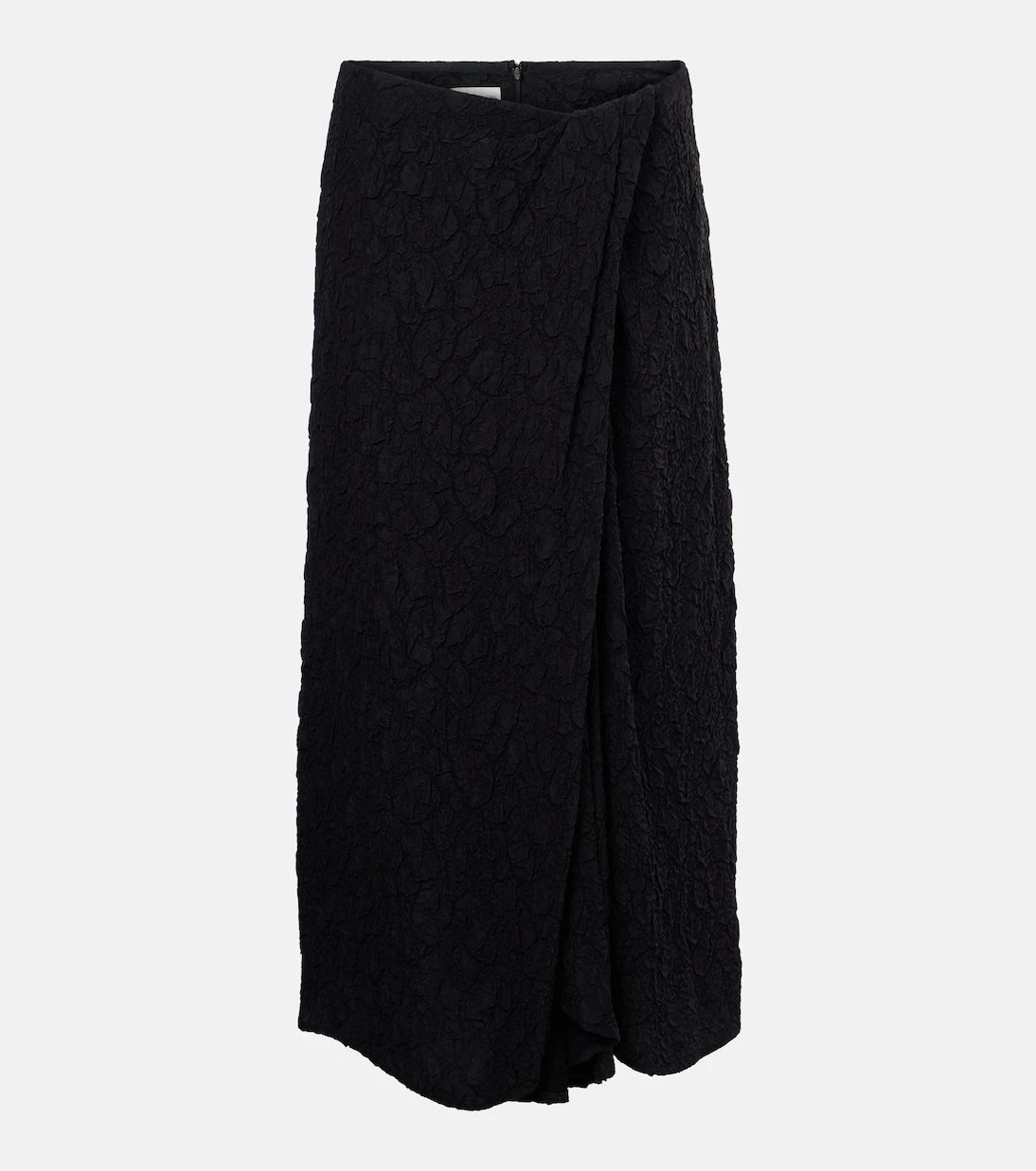 Dries Van Noten - Gathered midi skirt