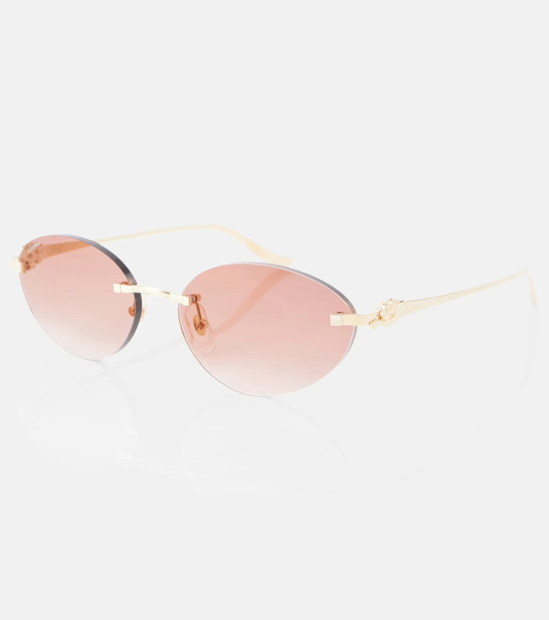 Cartier Eyewear Collection - Panthère de Cartier oval sunglasses