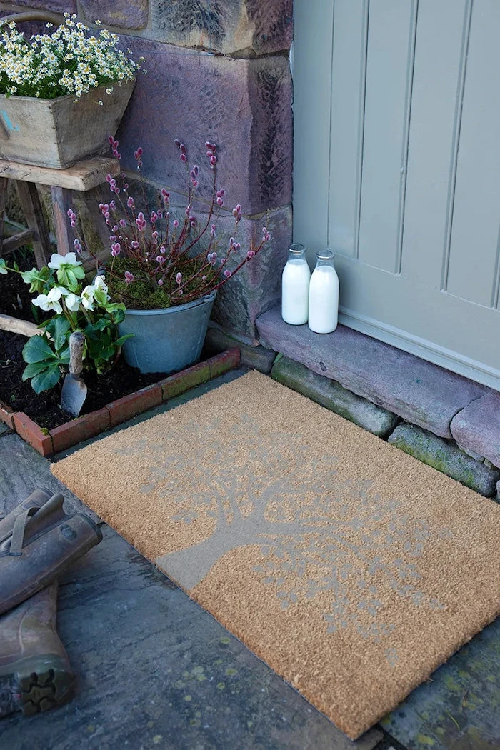 Artsy Doormats Country Home Tree 90 x 60 cm Kapı Paspası