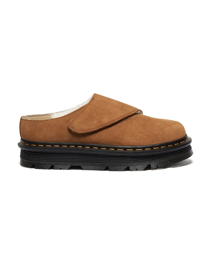 Dr. Martens ZebZag AnyWair Sıcak Astarlı Deri Mule Terlik