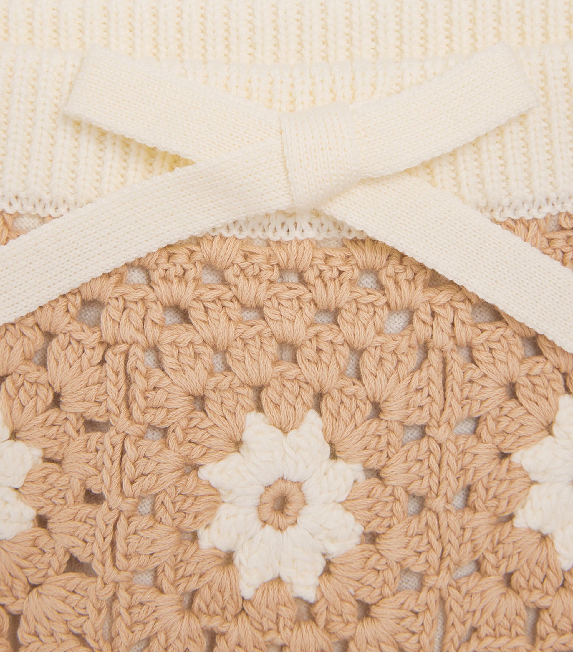 Zimmermann Kids Cotton Crochet Cascadian Shorts (2-12 Years)