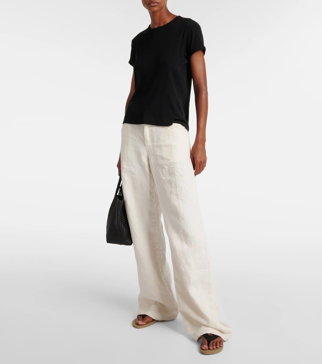 The Row - Dune Classic leather thong sandals