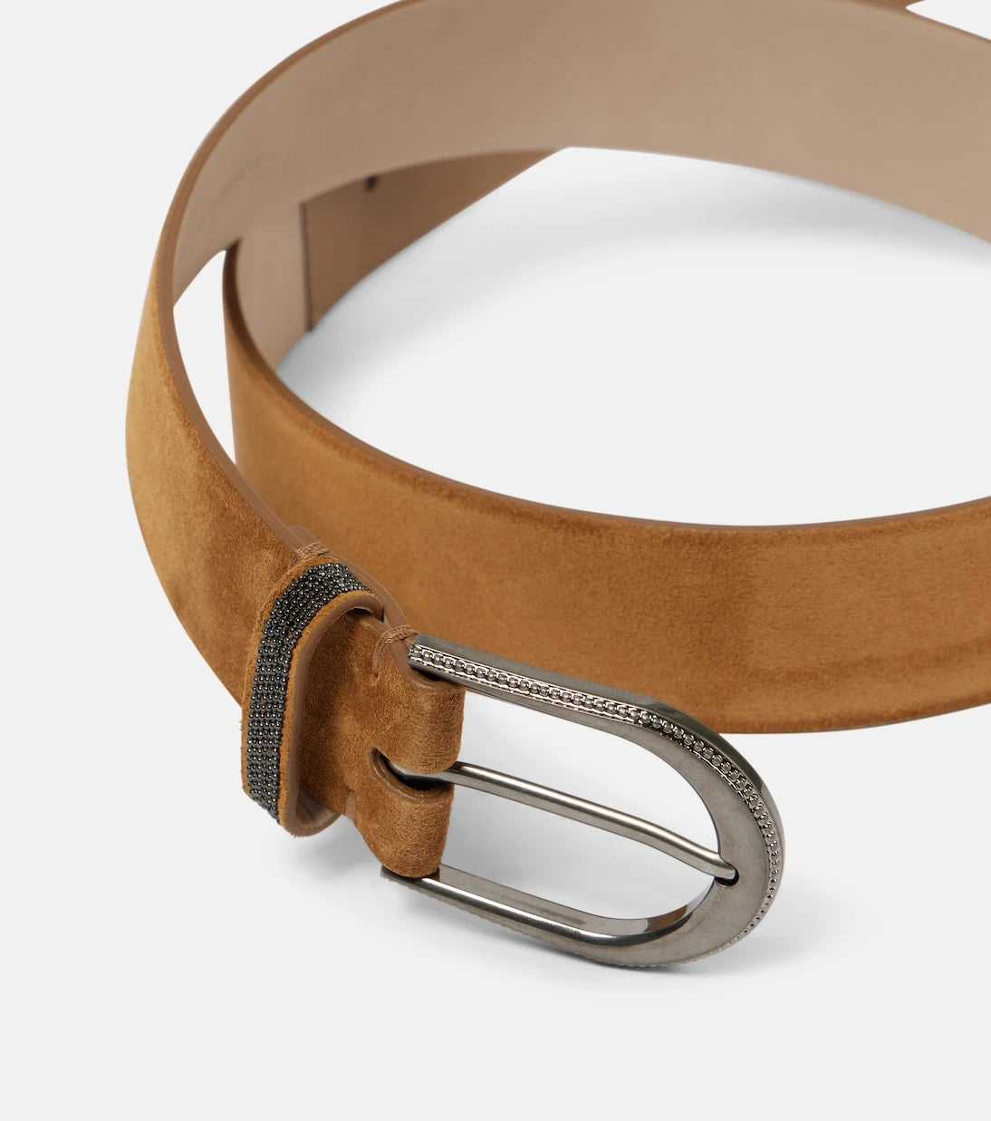 Brunello Cucinelli - Monili suede belt