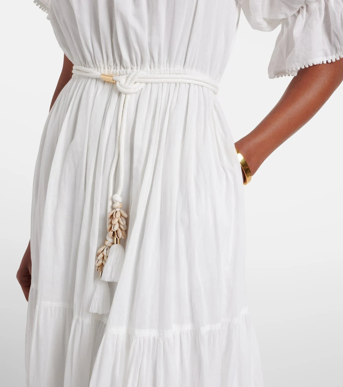 Poupette St Barth - Jay ruffled cotton muslin maxi dress