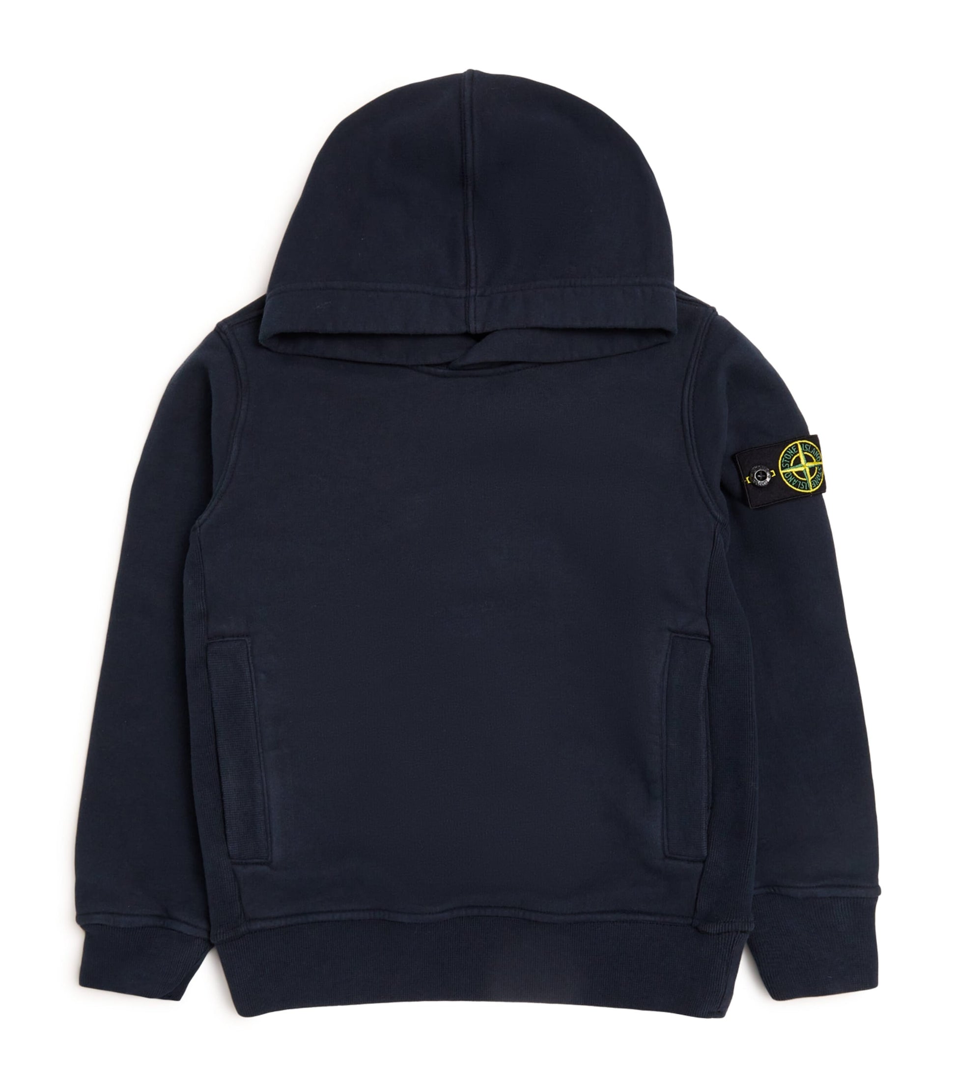 Stone Island Junior Cotton Badge Hoodie (4-14 Years)