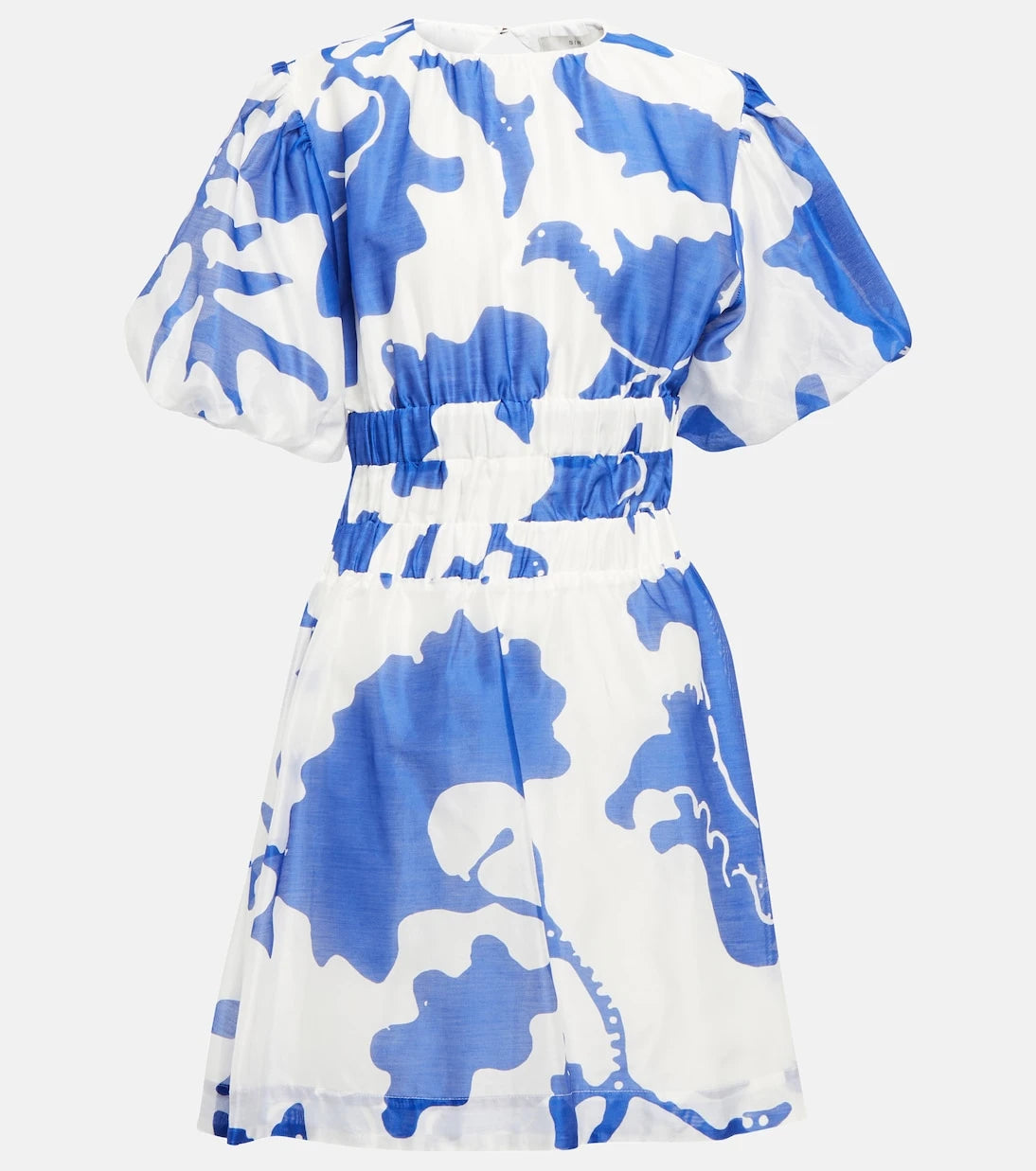 SIR - Vivi printed cotton and silk minidress