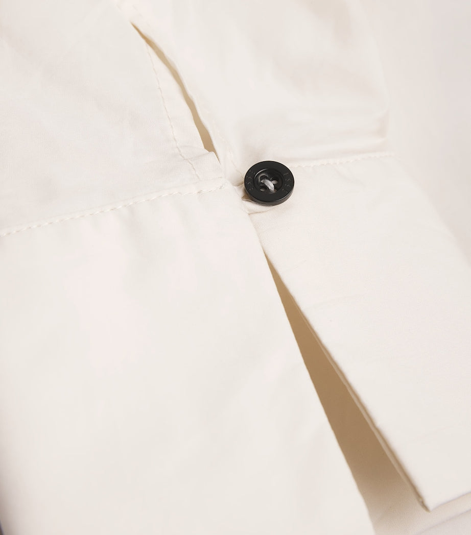 Cotton Sia Scarf Top CREMA