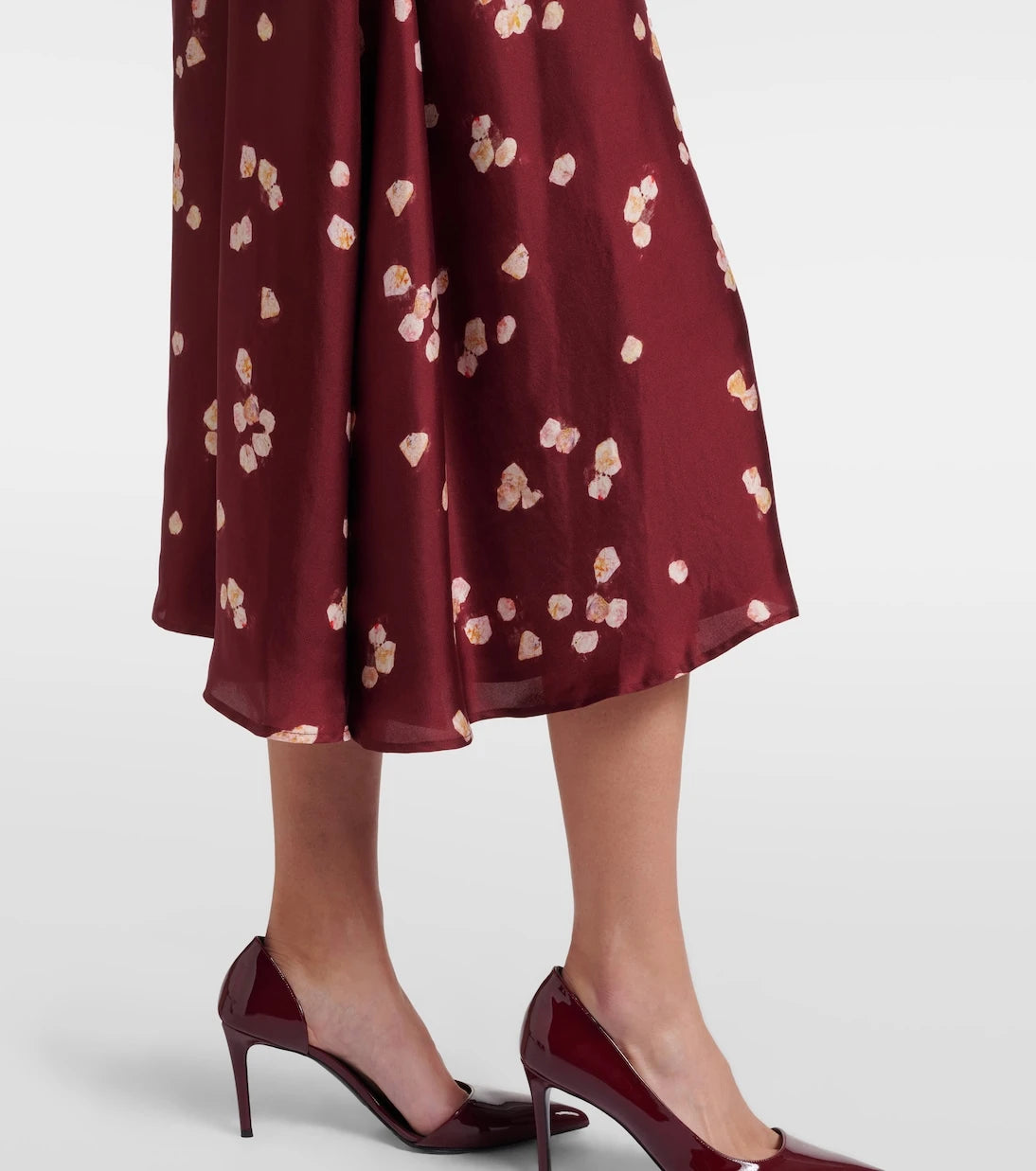 Altuzarra - Belted printed silk shirt dress