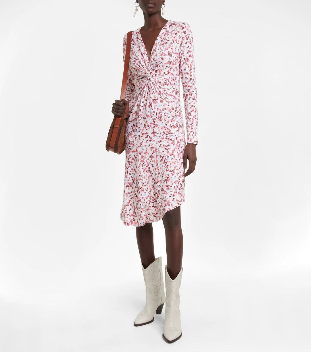 Marant Etoile - Jadiya printed jersey midi dress