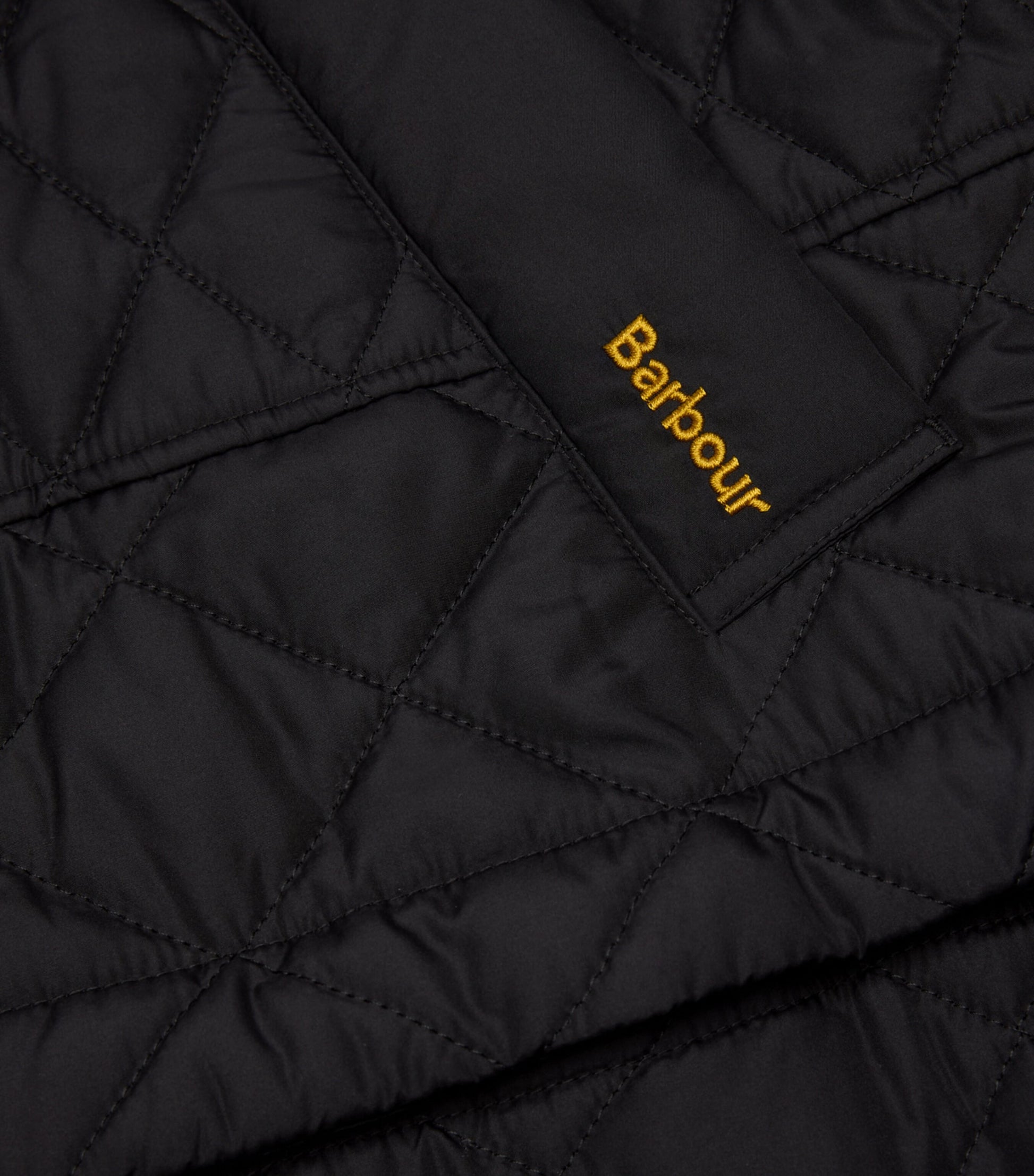 Barbour Black Quilted Lilian Coat