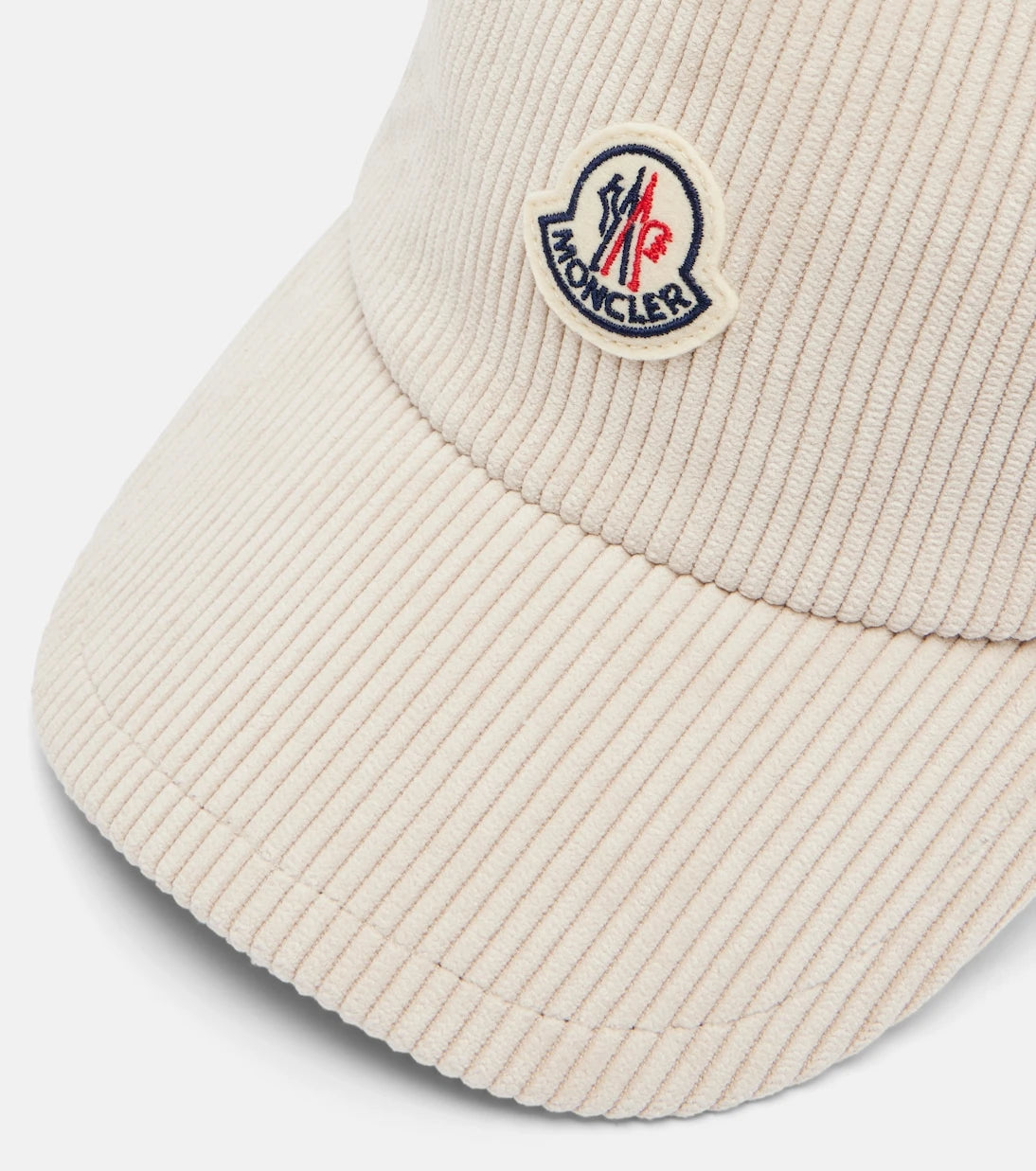 Moncler - Logo corduroy baseball cap