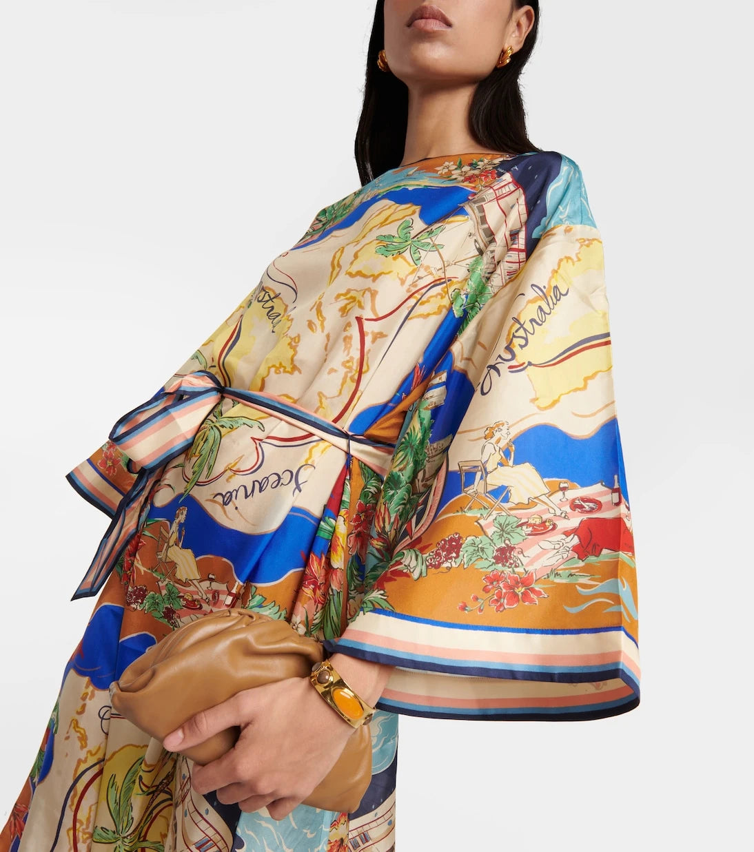 Zimmermann - Alight printed silk midi dress