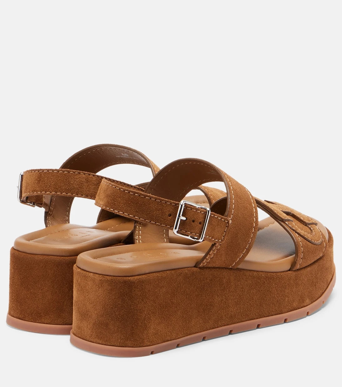 Hogan - H703 suede platform sandals