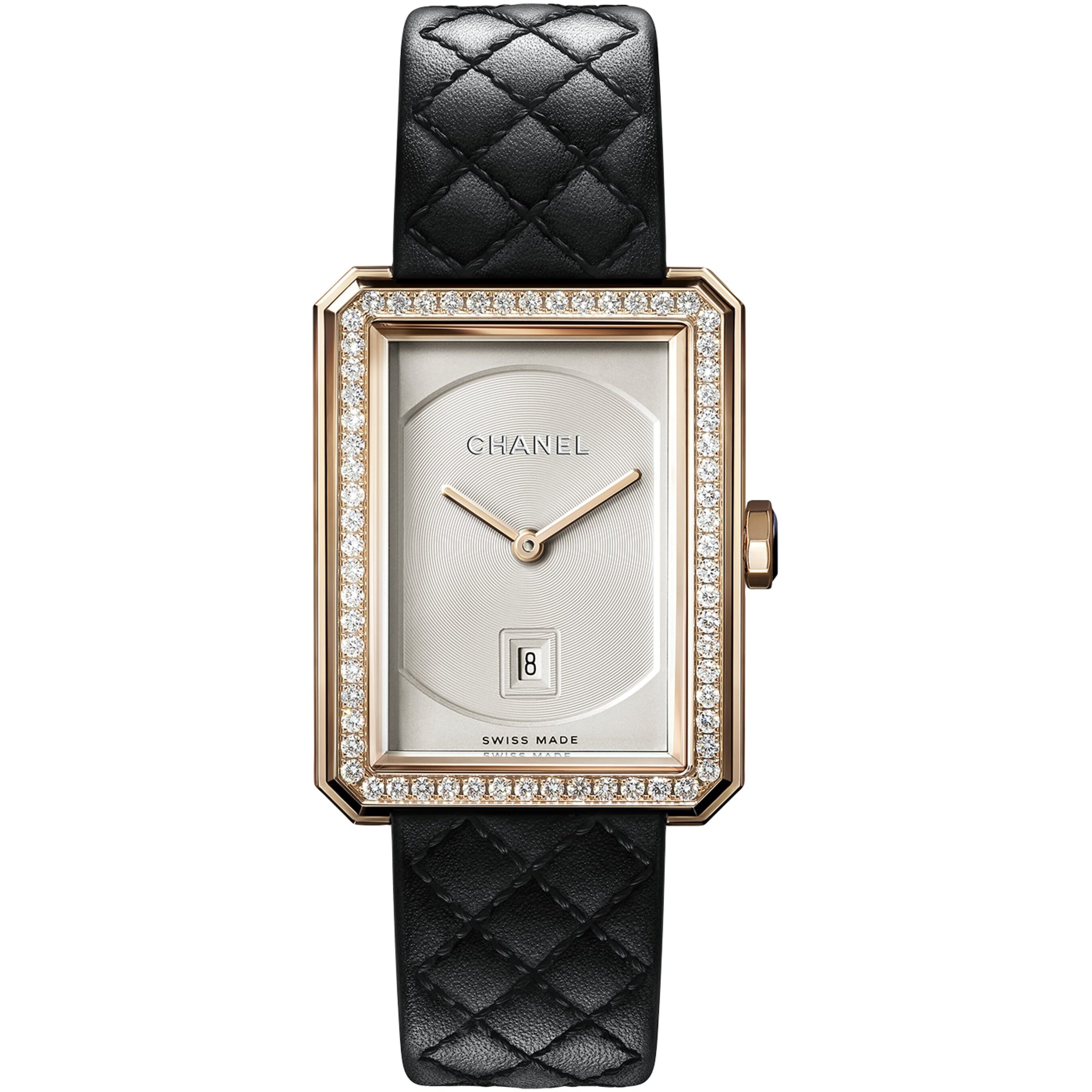 CHANEL Yellow Gold and Diamond BOY·FRIEND Watch 34.6mm