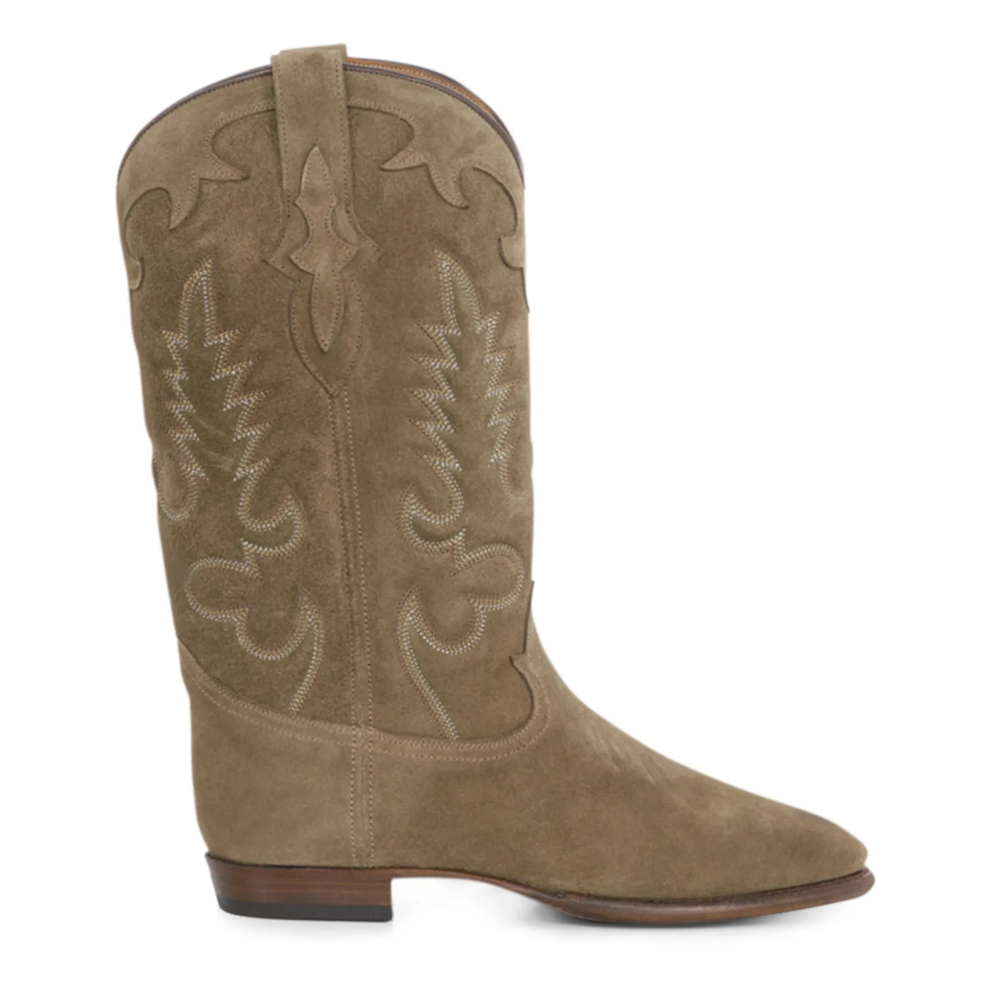 Shiloh Heritage - Midnight Suede Boots | Beige