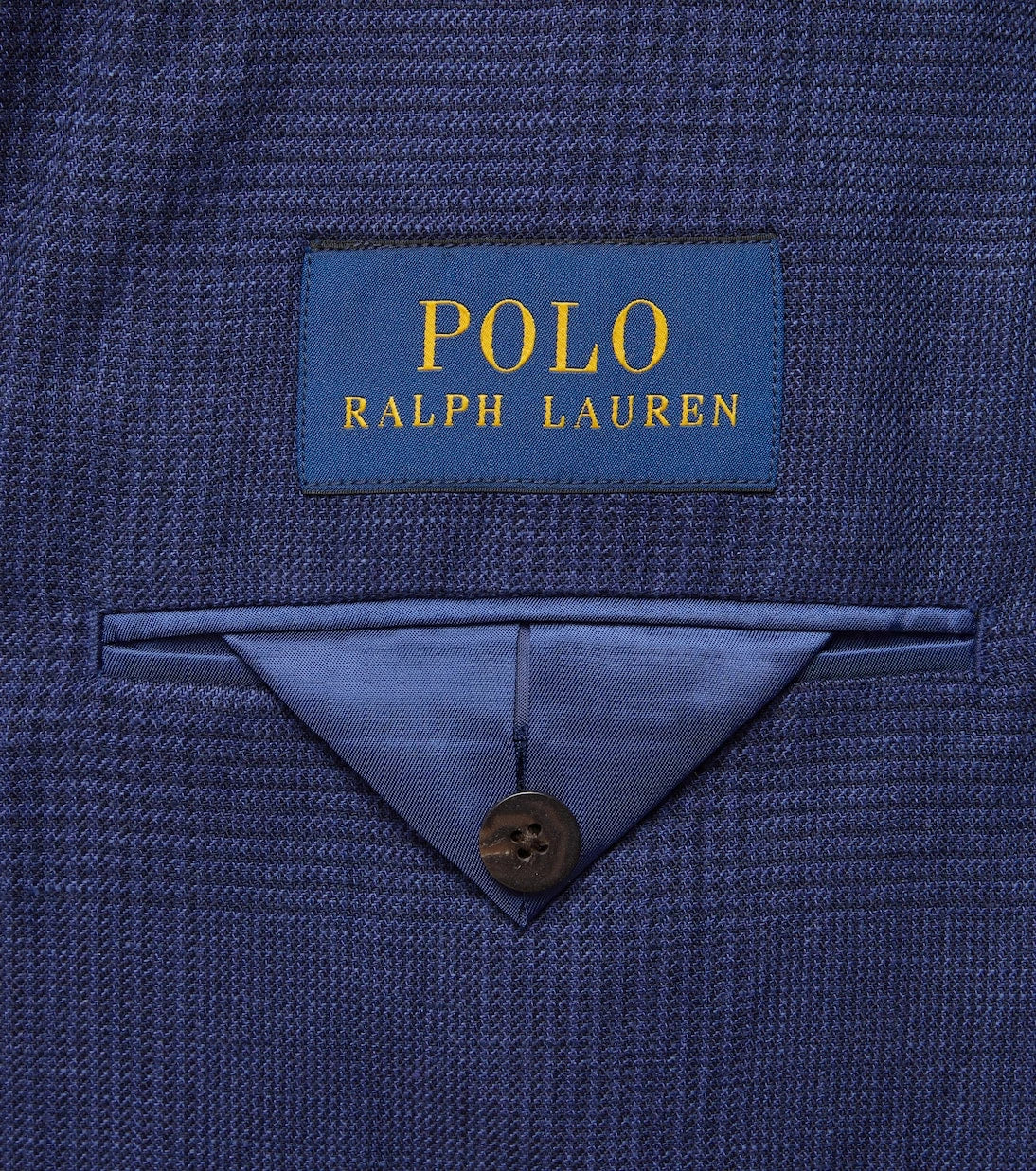 Polo Ralph Lauren - Checked linen-blend blazer