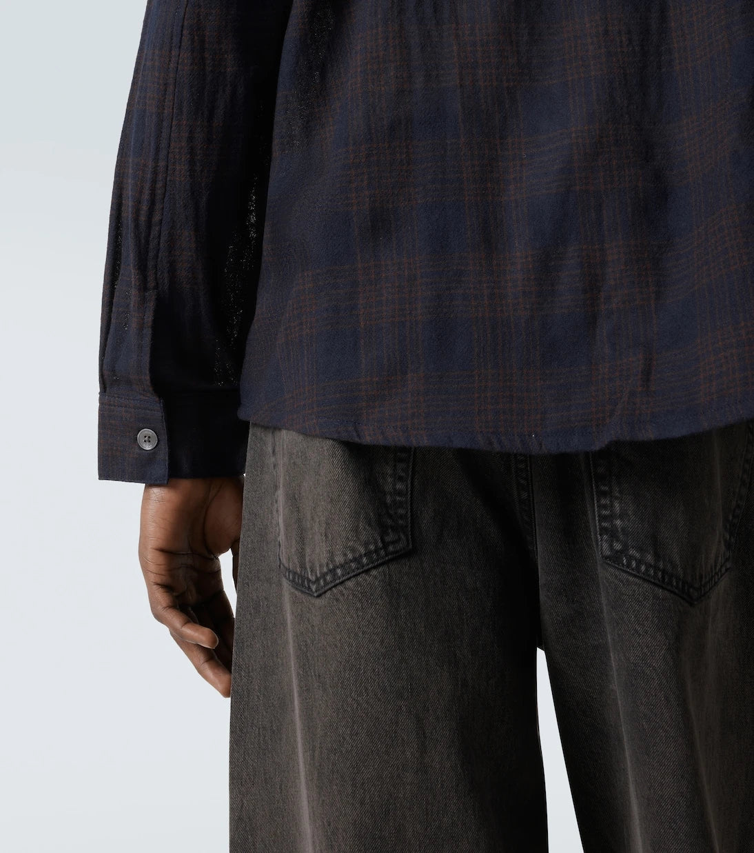 Frame - Plaid wool shirt