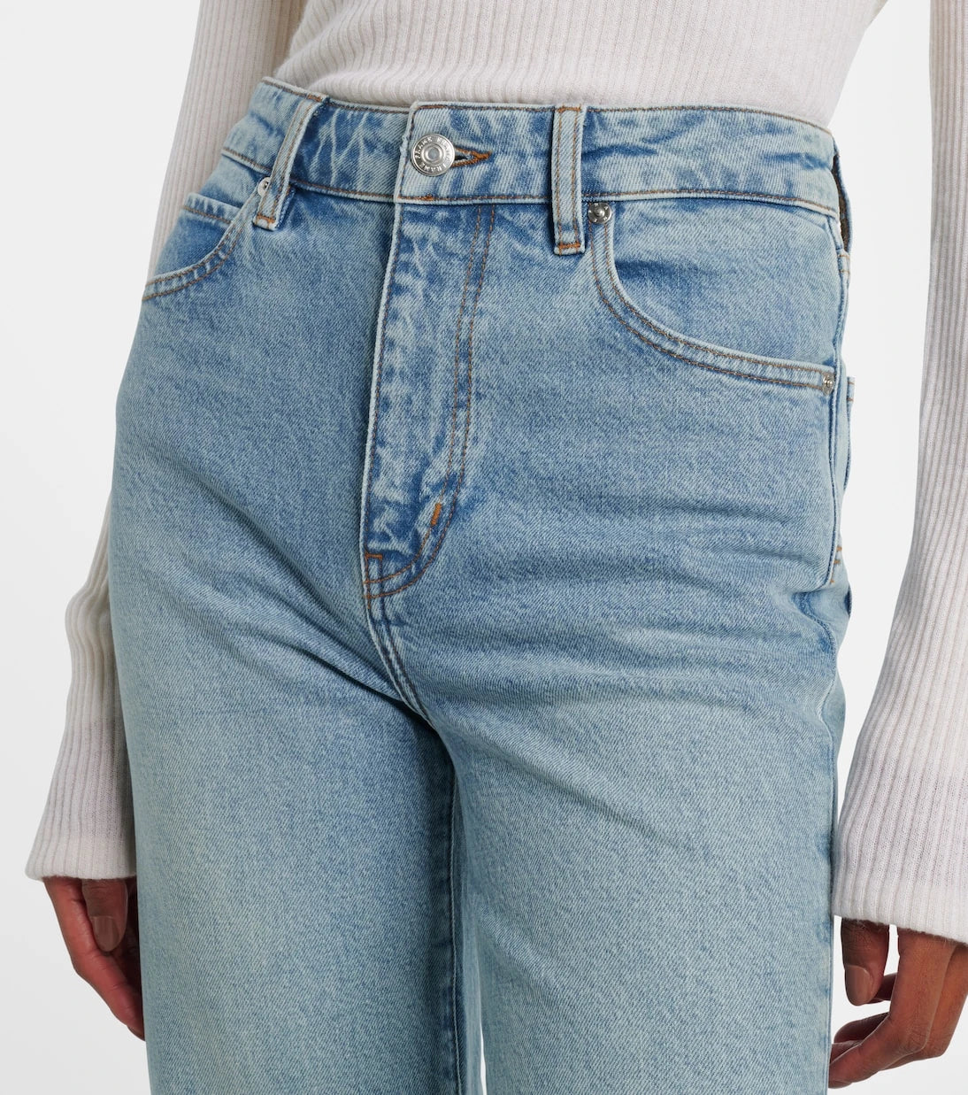 Frame - Arrow high-rise bootcut jeans