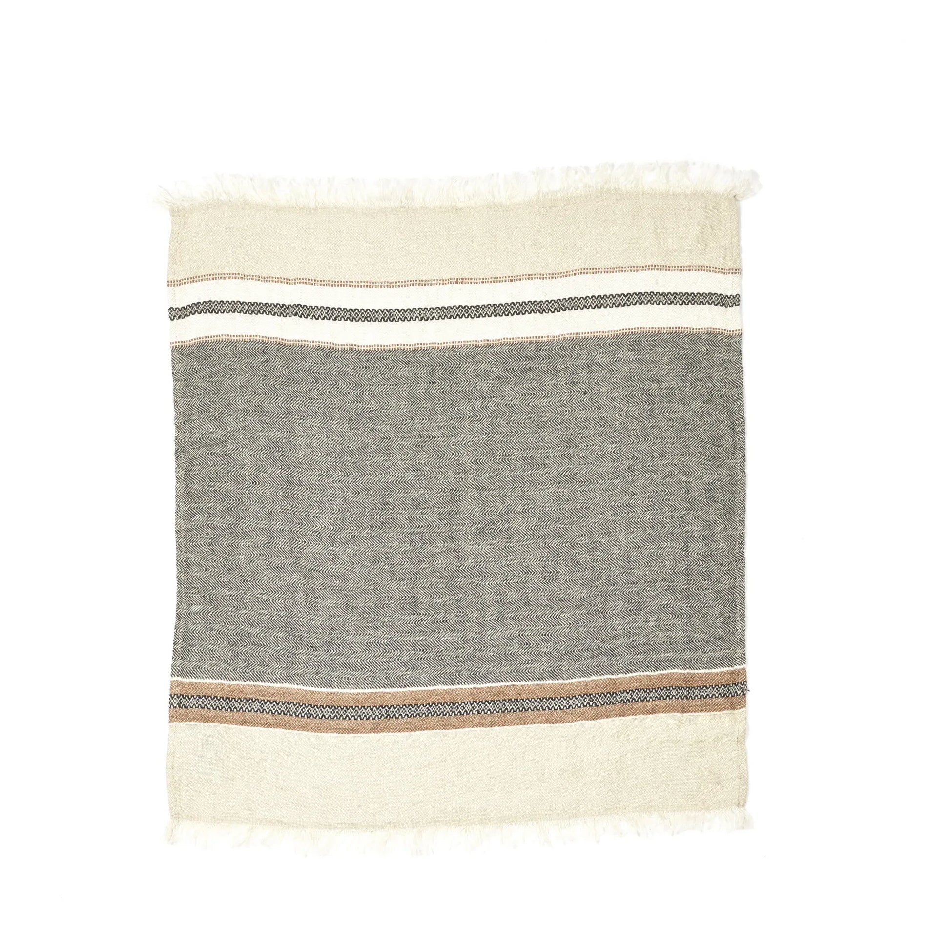 Libeco - Belgian Beach Towel | Dark grey