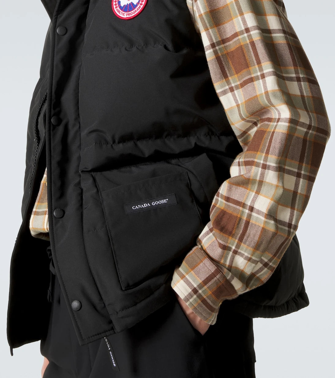 Canada Goose - سترة فريستايل كرو المنتفخة بدون أكمام
