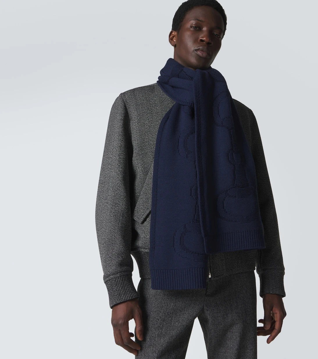Gucci - Gucci Horsebit wool scarf