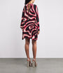 Pucci Silk Labirinto Print Mini Kaftan Dress