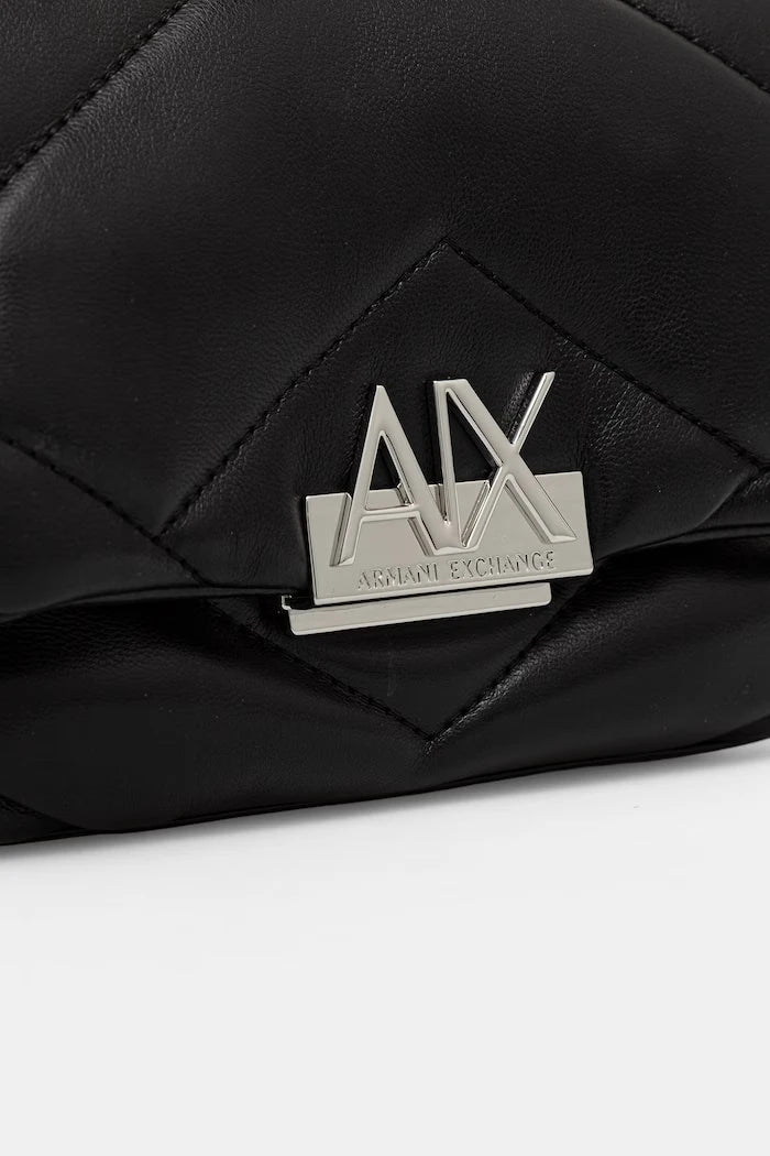 Armani Exchange kadın crossbody çanta, suni deriden
