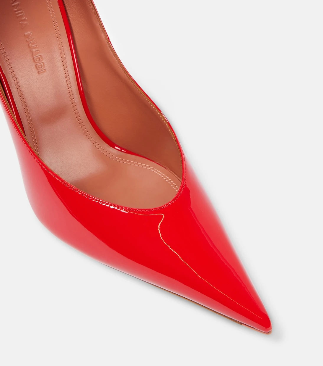 Amina Muaddi - Anok 105 patent leather pumps
