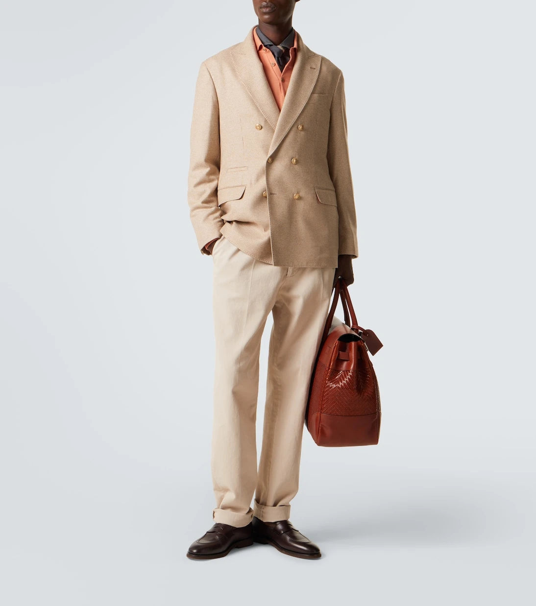 Brunello Cucinelli - Country leather tote bag