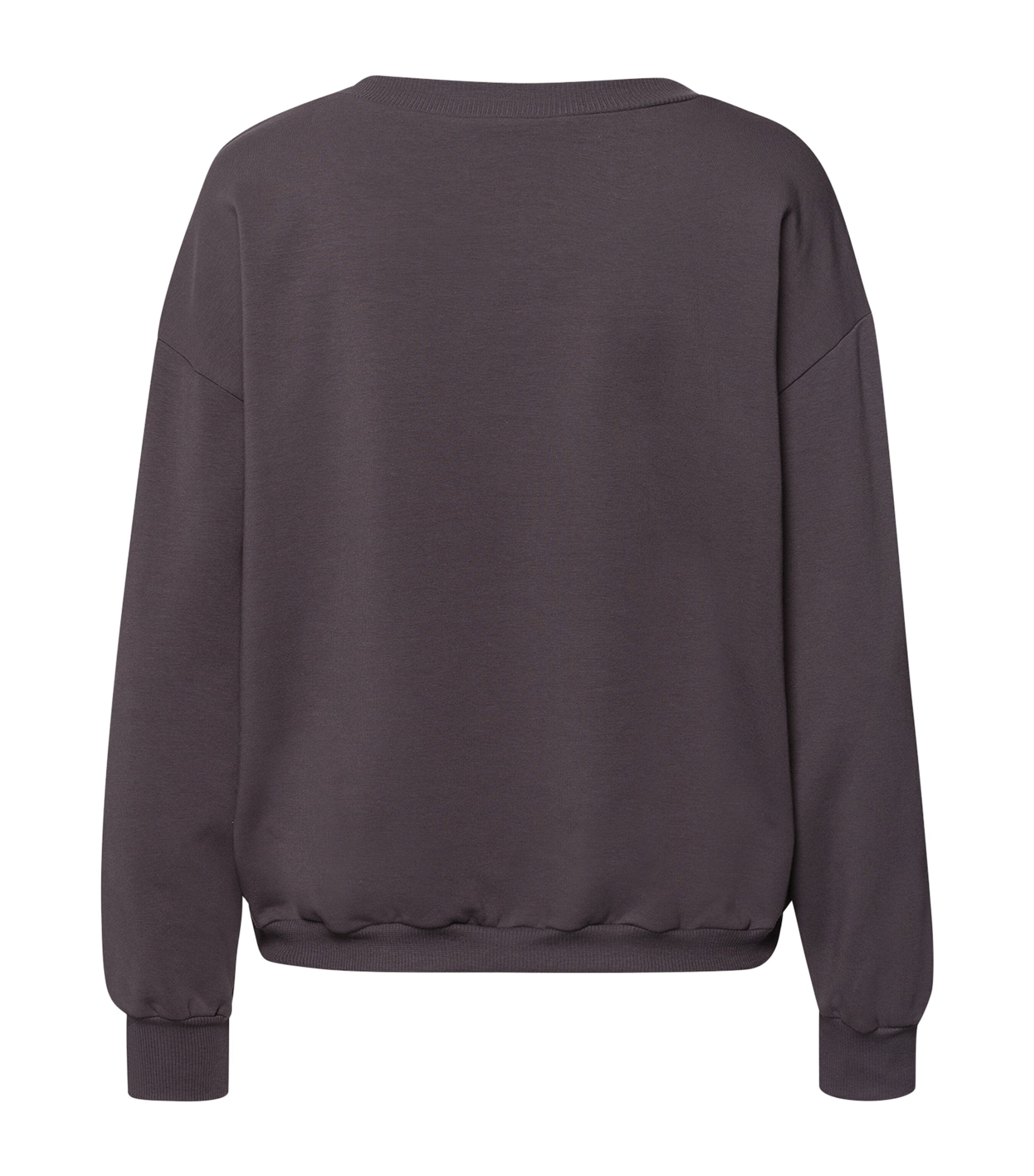 Hanro Black Organic Cotton-Blend Natural Living Sweatshirt