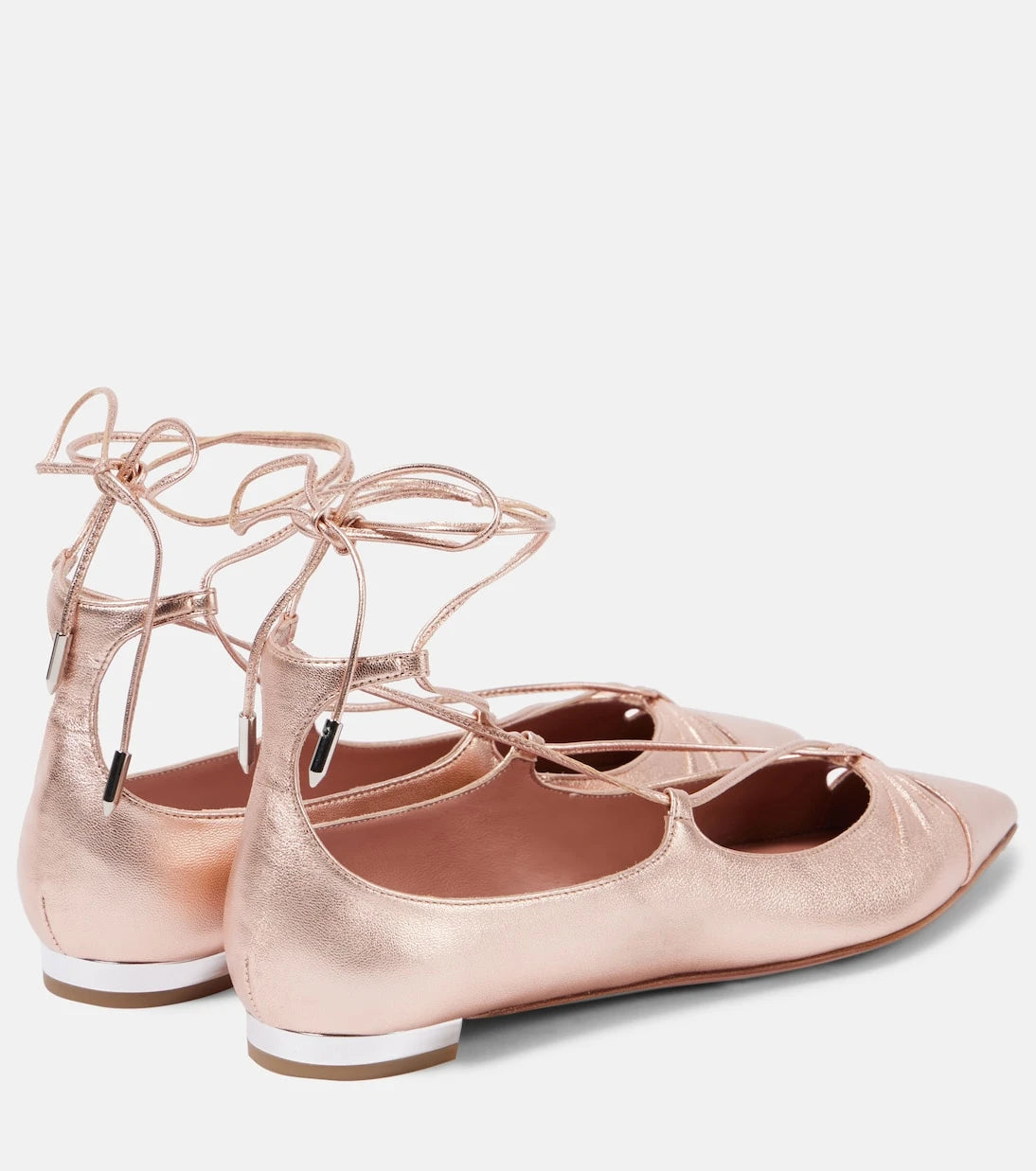 Aquazzura - Gabi leather ballet flats